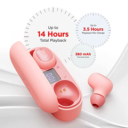 boAt Airdopes 121 v2 | In-Ear Earbuds v2 with 8mm driver, LED Case Battery Indicator, 380mAh Pocket Friendly Charging Case - Image 7