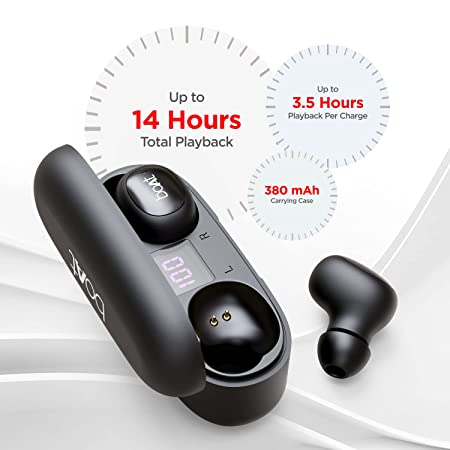 boAt Airdopes 121 v2 | In-Ear Earbuds v2 with 8mm driver, LED Case Battery Indicator, 380mAh Pocket Friendly Charging Case - Image 9