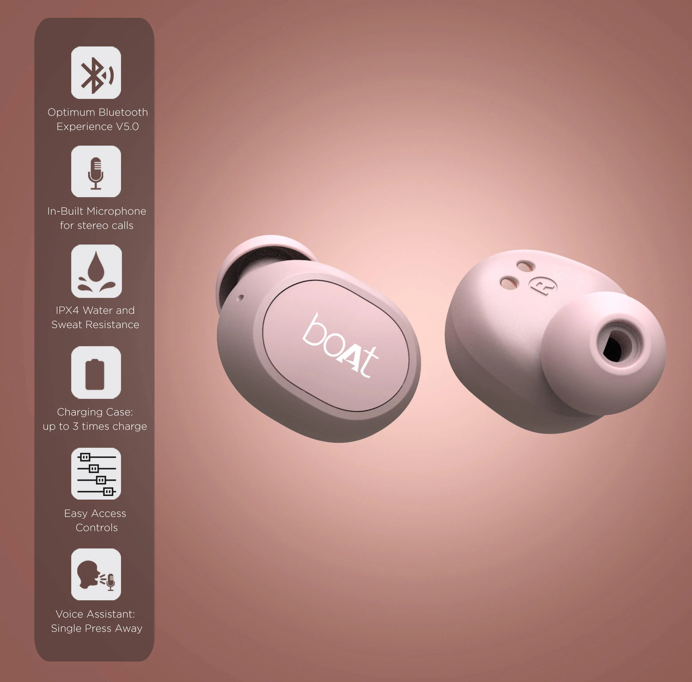 boAt Airdopes 173 | Wireless Earbuds with Powerful 6mm drivers, Nonstop Music Up to 13 hours, Type-C Interface - Image 14