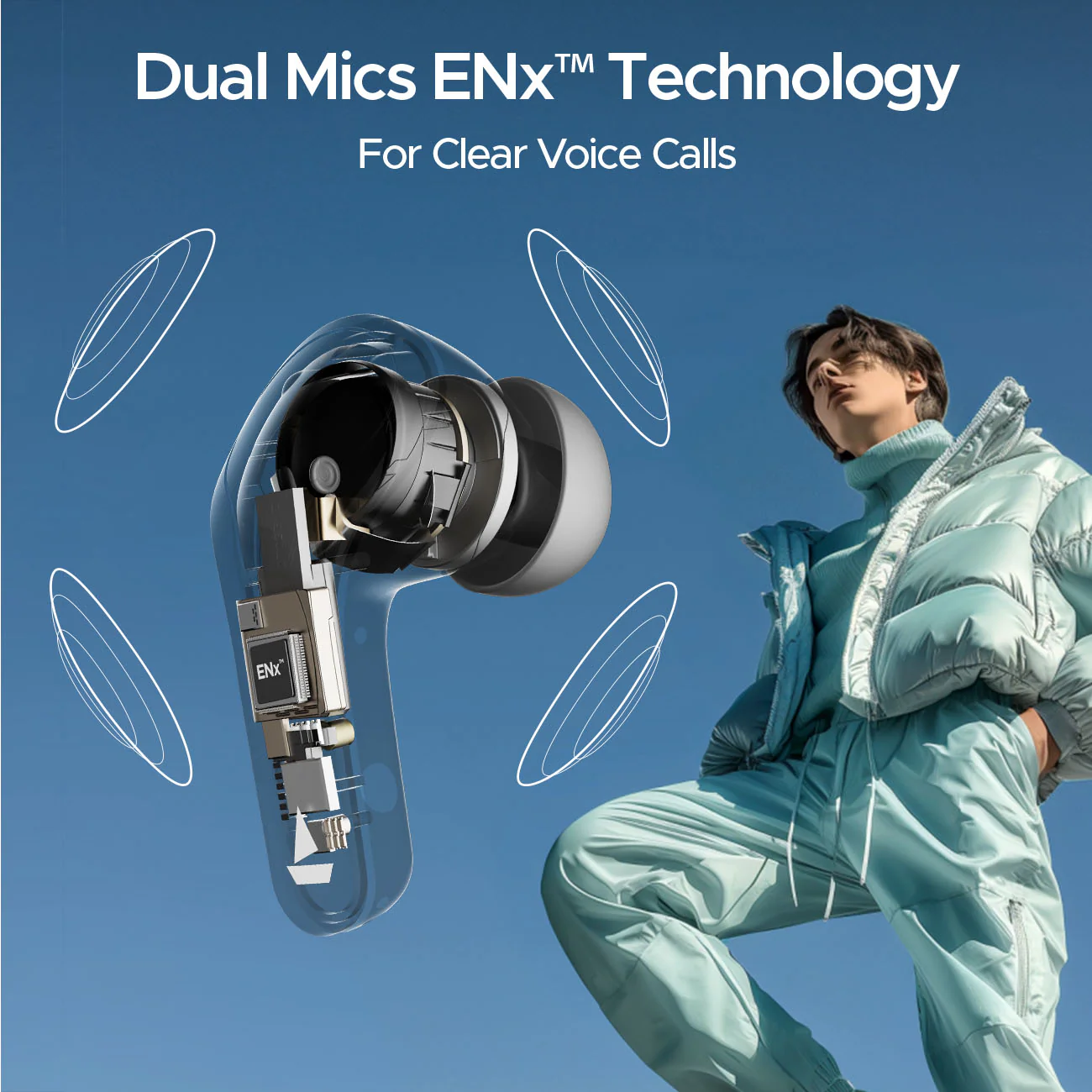 boAt Airdopes 311 PRO | Wireless Earbuds with 50 Hours Playback, Dual Mics with ENx™ Technology, BEAST™ Mode, ASAP™ Charge - Image 27
