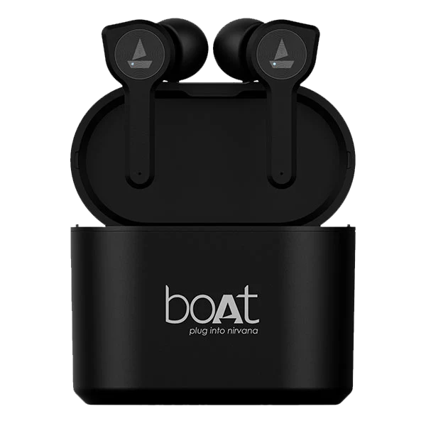 boAt Airdopes 402 | Wireless Earbuds with Powerful 10mm Drivers, ENx™️ Technology, ASAP Charge, 30Hours of Playback Time