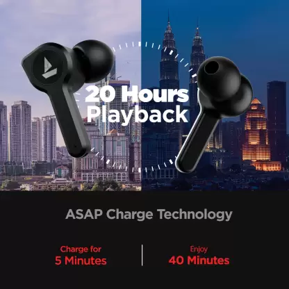 boAt Airdopes 402 | Wireless Earbuds with Powerful 10mm Drivers, ENx™️ Technology, ASAP Charge, 30Hours of Playback Time - Image 7