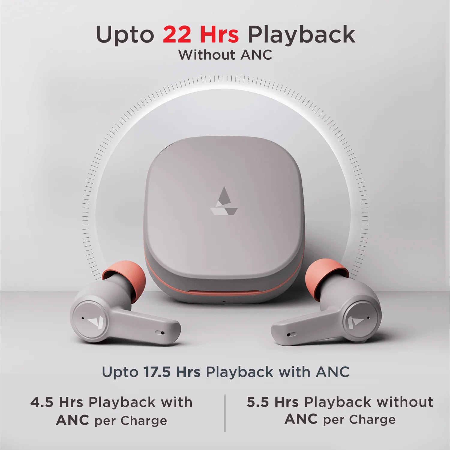 boAt Airdopes 411 ANC | Noise-Cancelling Earbuds with 10mm Drivers, ASAP™ Charge Technology, Up to 25dB ANC, ENx™ Technology, 17.5 Hours Playback - Image 26