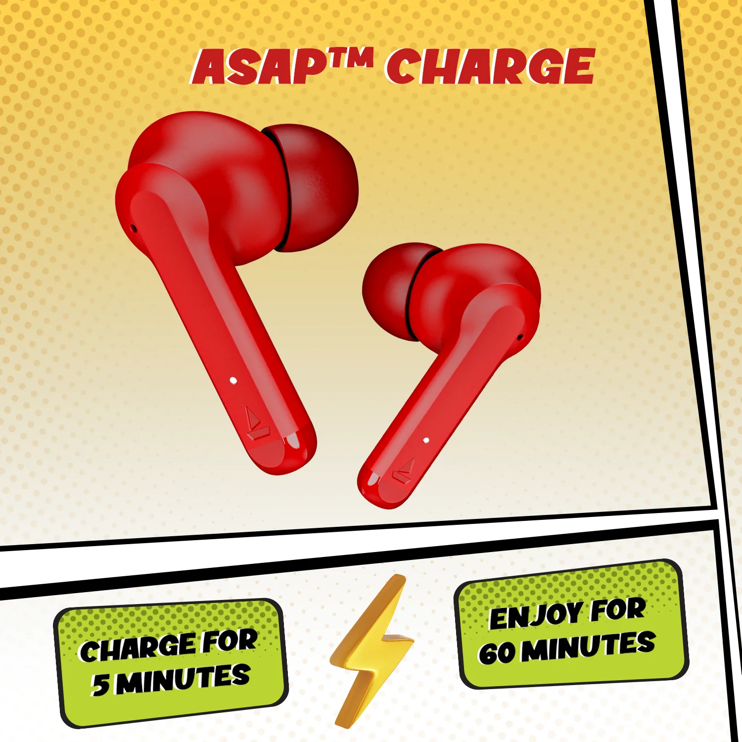 boAt Airdopes 458 | Wireless Earbuds with 30 Hours Playback, BEAST™ Mode, ENx™ Technology, ASAP™ Charge - Image 9
