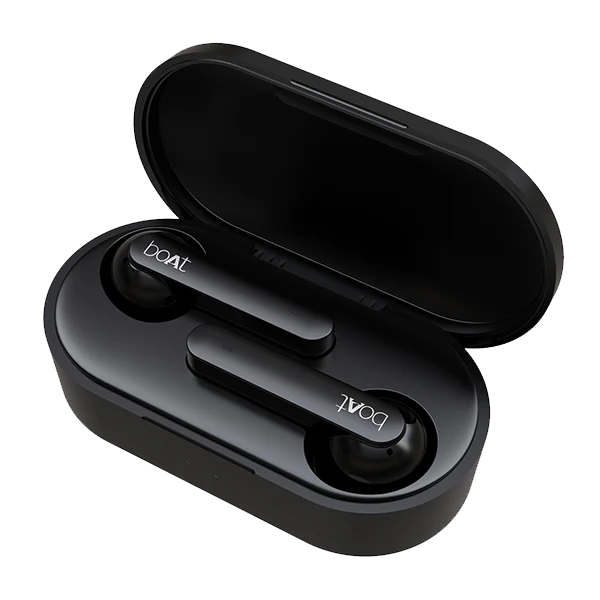 boAt Airdopes 461 | True Wireless Bluetooth Earbuds, Upto 46 Hours Playback, ASAP™ Fast Charge, 600mAh Charging Case