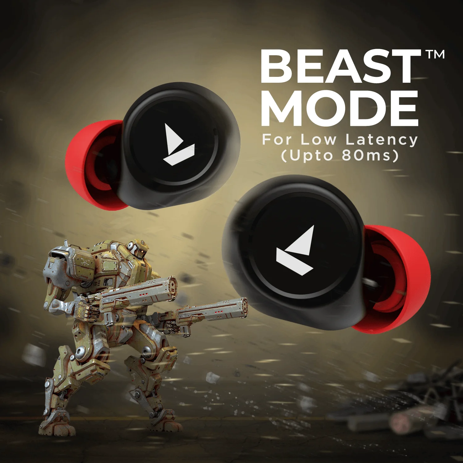 boAt Airdopes 500 ANC | Wireless Earbuds with 35dB Hybrid Active Noise Cancellation, 8mm Drivers, Quad Mics with ENx™ Technology, ASAP™ Charge - Image 13