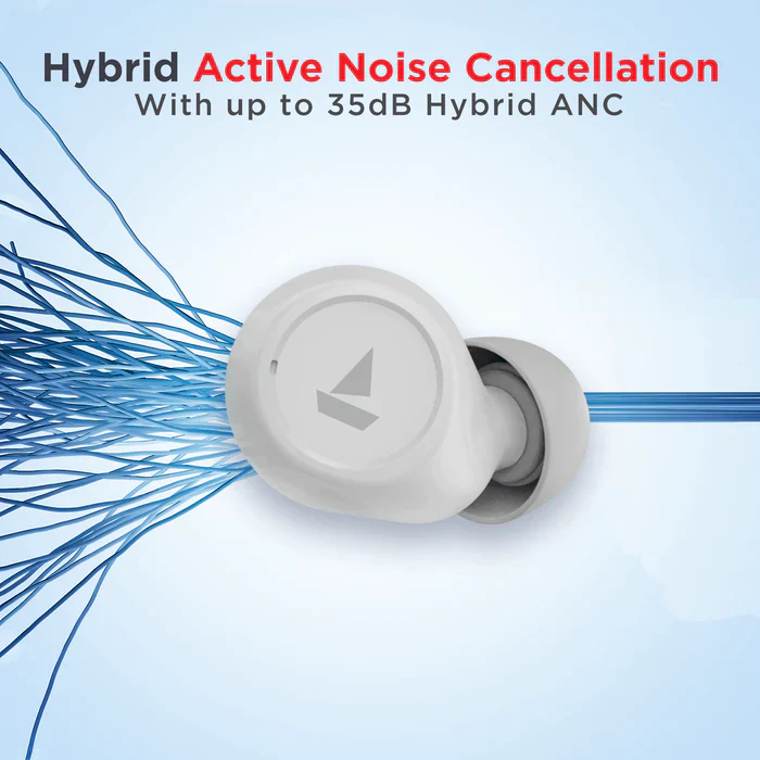 boAt Airdopes 501 ANC | ANC wireless Earbuds with Dual Mics with ENx Technology, BEAST™ for Low Latency, 8mm Drivers - Image 13