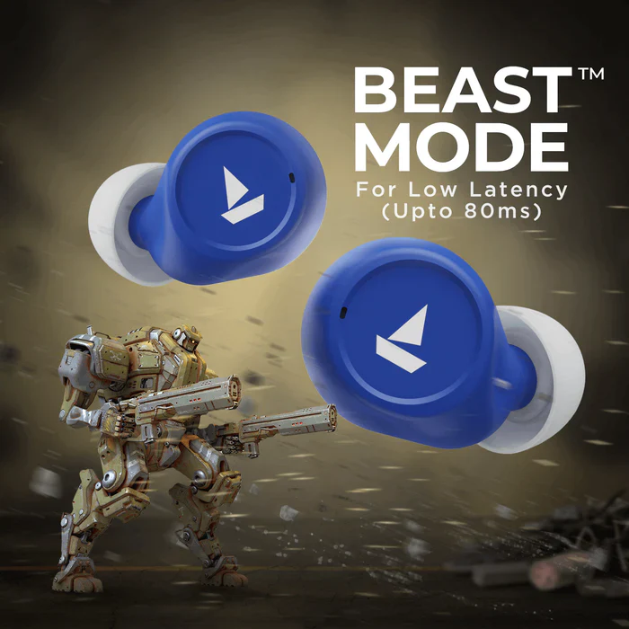 boAt Airdopes 501 ANC | ANC wireless Earbuds with Dual Mics with ENx Technology, BEAST™ for Low Latency, 8mm Drivers - Image 7