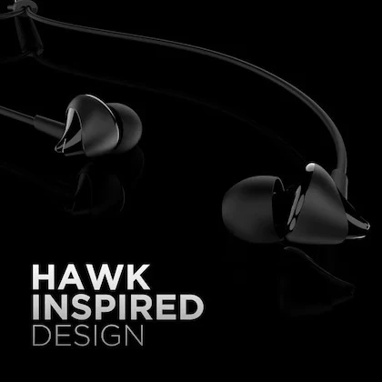 Bassheads 100 | Wired Earphone with 10mm Dynamic Drivers, Stylish Hawk-inspired Design, Super Extra Bass - Image 12