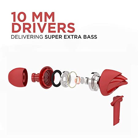Bassheads 100 | Wired Earphone with 10mm Dynamic Drivers, Stylish Hawk-inspired Design, Super Extra Bass - Image 6