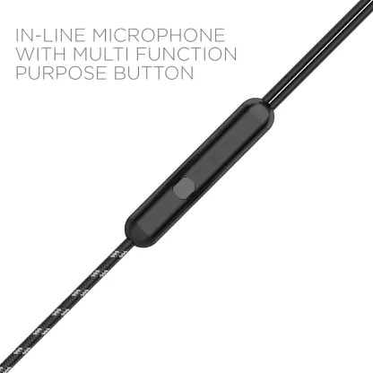 Bassheads 182 | In-Ear Wired Earphone with 10mm Driver, Durable Braided Cable, Active Voice Assistant - Image 13