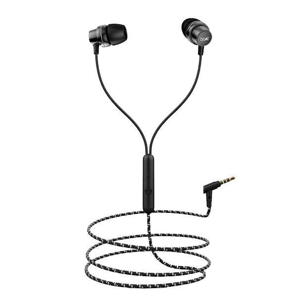 Bassheads 182 | In-Ear Wired Earphone with 10mm Driver, Durable Braided Cable, Active Voice Assistant - Image 3