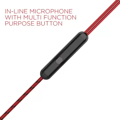 Bassheads 182 | In-Ear Wired Earphone with 10mm Driver, Durable Braided Cable, Active Voice Assistant - Image 5