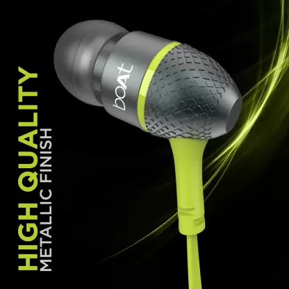 Bassheads 228 | Wired Earphones with Poweful 10mm Driver, Passive Noise Cancellation, Polished metal design - Image 18