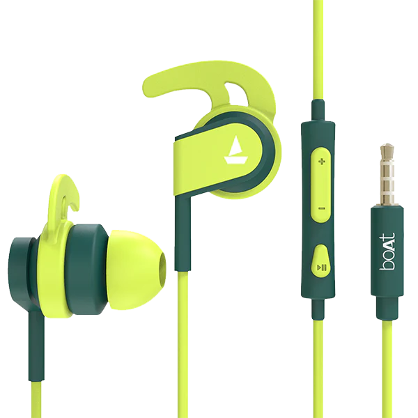 boAt Bassheads 242 | Wired Earphone with Durable Coated Cable, 10mm Dynamic Driver, IPX4 Water Resistant - Image 3