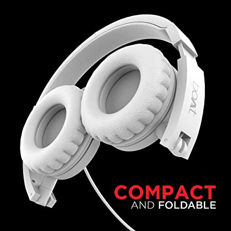 boAt Bassheads 900 | Wired Earphones with 40mm Drivers, Compact & Foldable, In-line microphone, Super Bass - Image 4
