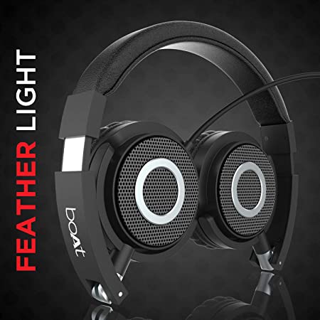 boAt Bassheads 900 | Wired Earphones with 40mm Drivers, Compact & Foldable, In-line microphone, Super Bass - Image 8