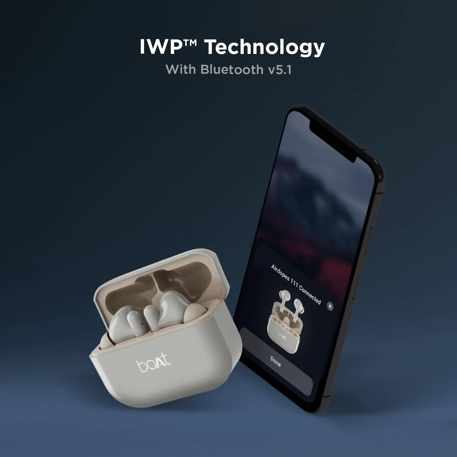 boAt Airdopes 111 | Wireless Earbuds with 13mm drivers, 28 Hours of Playback, IWP Technology, ASAP Charge, Voice Assistant - Image 16