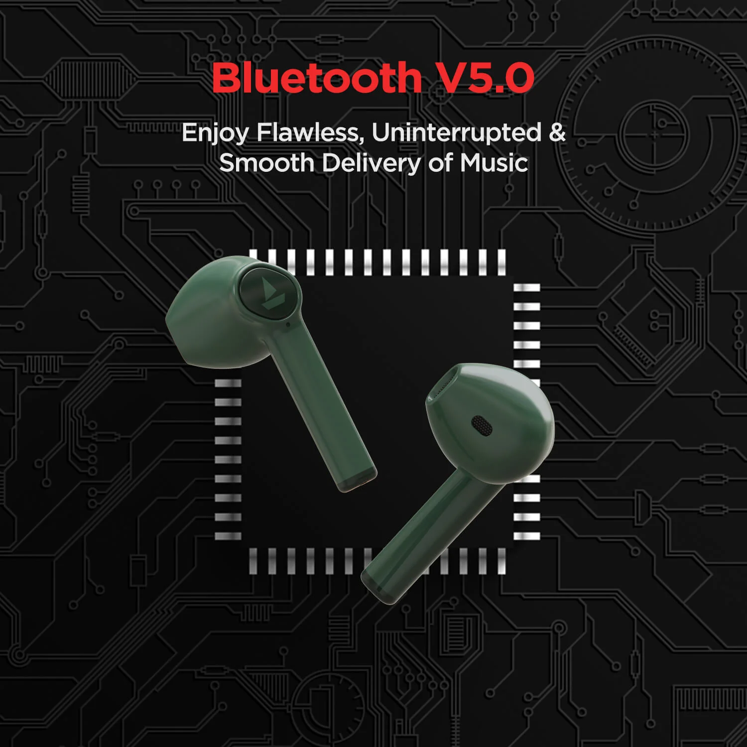 boAt Airdopes 138 | Wireless Earbuds with 13mm Drivers, Bluetooth V5.0+EDR, IWP Technology, 650mAh Pocket friendly Charging Case, 60 Hours nonstop music - Image 29