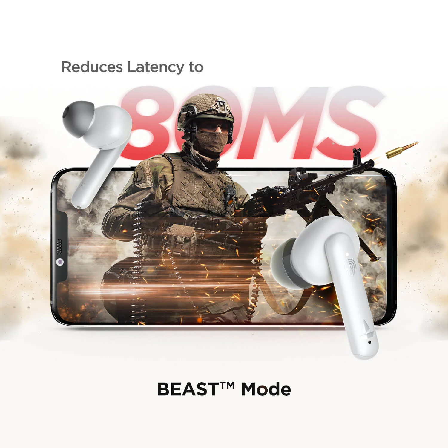 boAt Airdopes 148 | Wireless Earbuds with 8mm Drivers, IWP & ENxTM Technology, ASAP Fast Charge, Upto 42 hours Playback, IPX4 Sweat & Water Resistance - Image 11