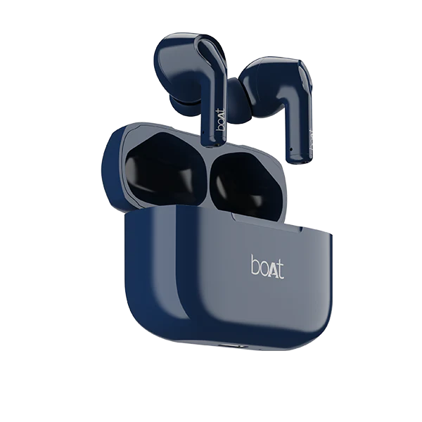boAt Airdopes 163 | Wireless Earbuds with Massive Playback of upto 17 Hour, IPX5 Water & Sweat Resistance, IWP Technology, Type C Interface - Image 3