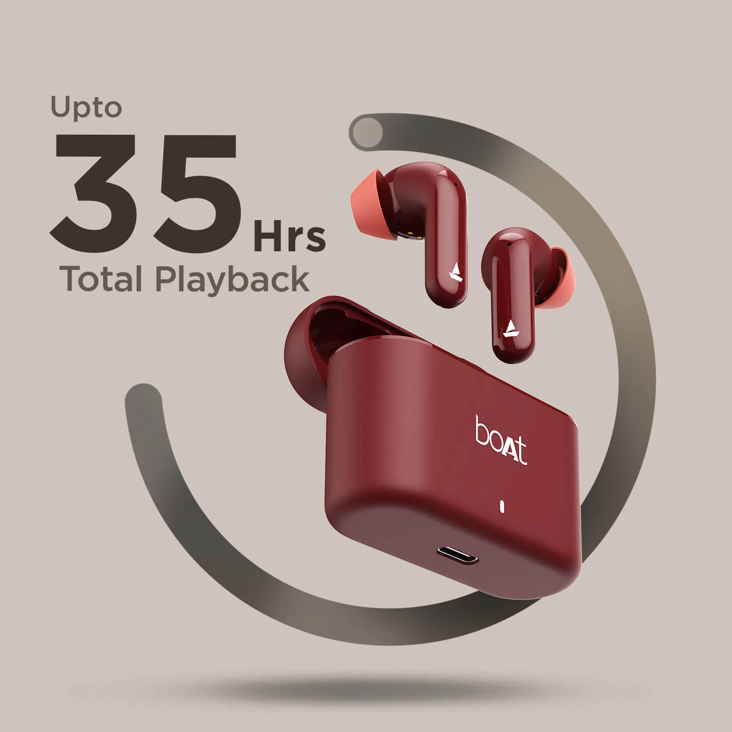 boAt Airdopes 175 |TWS Earbuds10mm drivers, Quad mics with ENx™️ Technology, Bluetooth v5.2, IPX4 Sweat & Water Resistance, ASAP™  Fast Charge - Image 8