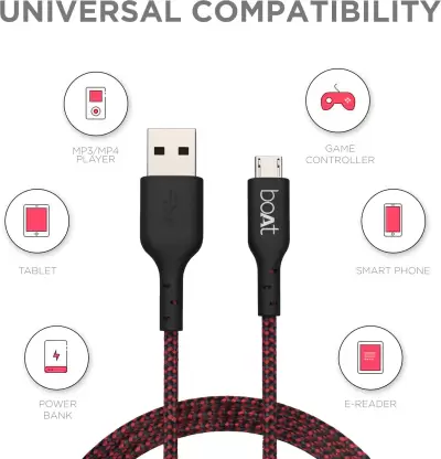 boAt Micro USB Cable 2.4 A 1.5 m 150 - Image 6