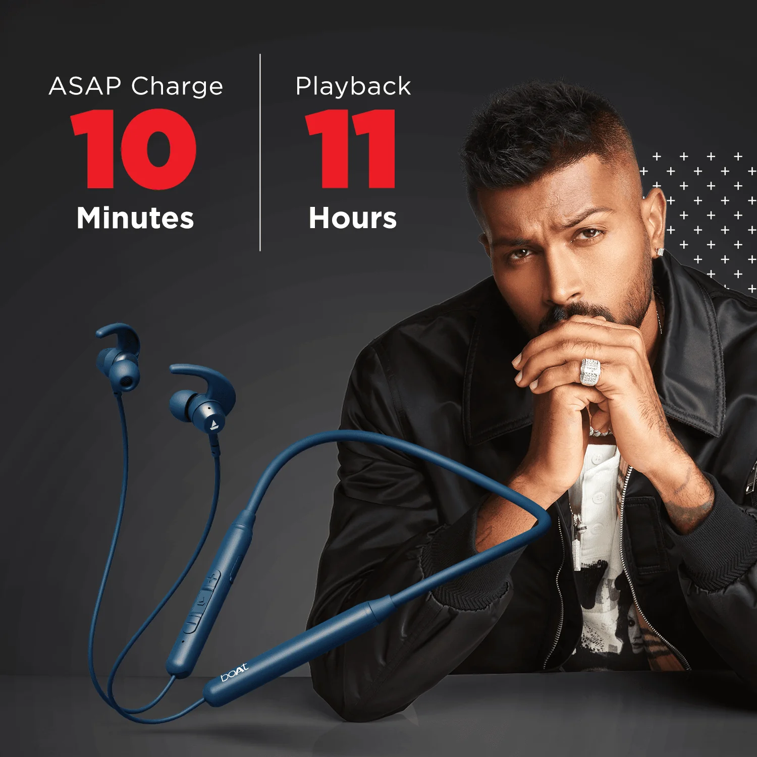 boAt Rockerz 260 | Wireless Bluetooth Earphone with Insta Wake N' Pair, Quad Mics with ENx Technology & ASAP™ Charge - Image 15