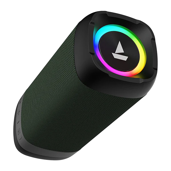 Stone 500 | Portable Bluetooth Speaker with 10W RMS Stereo Sound, RGB Lights, Bluetooth v5.0, AUX, USB & FM mode