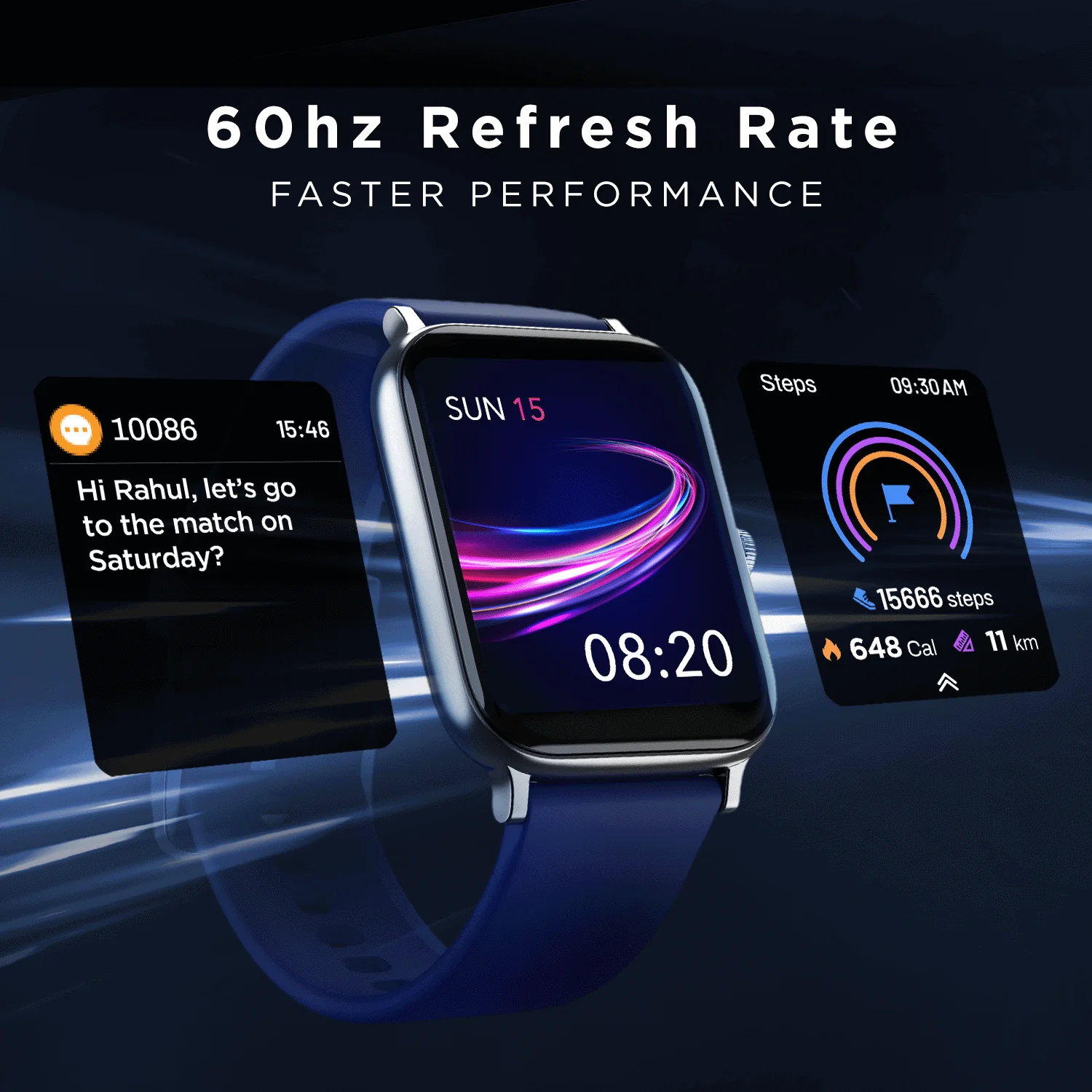 boAt Storm Pro Call | Bluetooth Calling Smartwatch with 1.78" (4.52cm) AMOLED 60Hz screen, IP68 dust & water resistance - Image 11