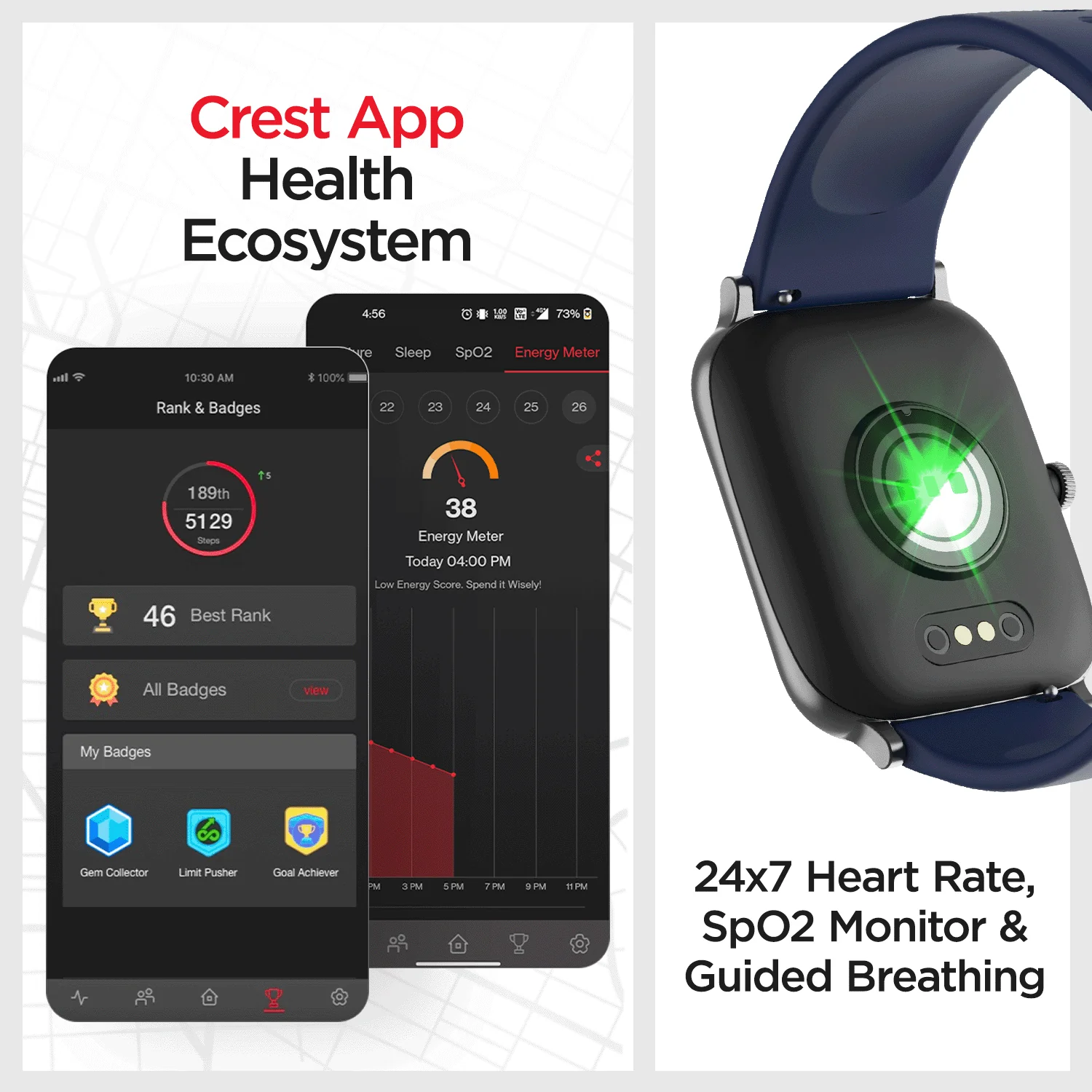 boAt Storm Pro Call | Bluetooth Calling Smartwatch with 1.78" (4.52cm) AMOLED 60Hz screen, IP68 dust & water resistance - Image 12