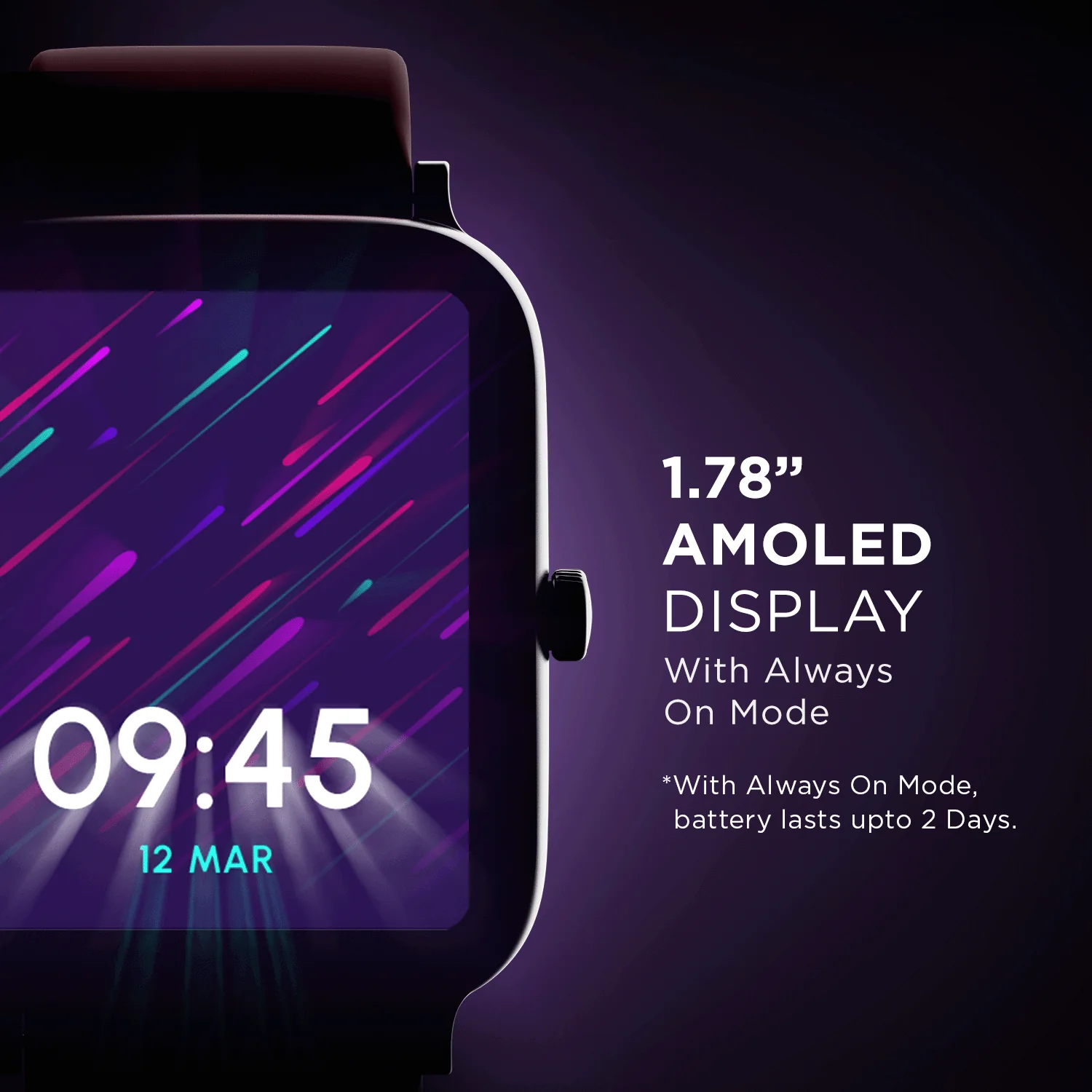 boAt Storm Pro Call | Bluetooth Calling Smartwatch with 1.78" (4.52cm) AMOLED 60Hz screen, IP68 dust & water resistance - Image 13