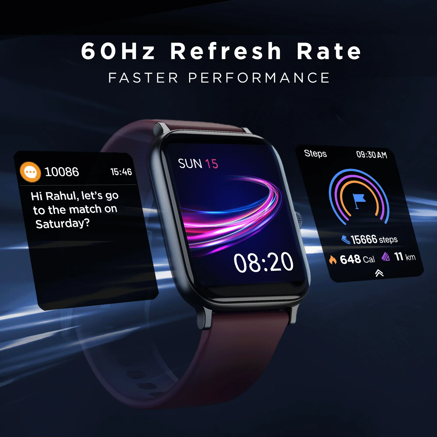 boAt Storm Pro Call | Bluetooth Calling Smartwatch with 1.78" (4.52cm) AMOLED 60Hz screen, IP68 dust & water resistance - Image 15