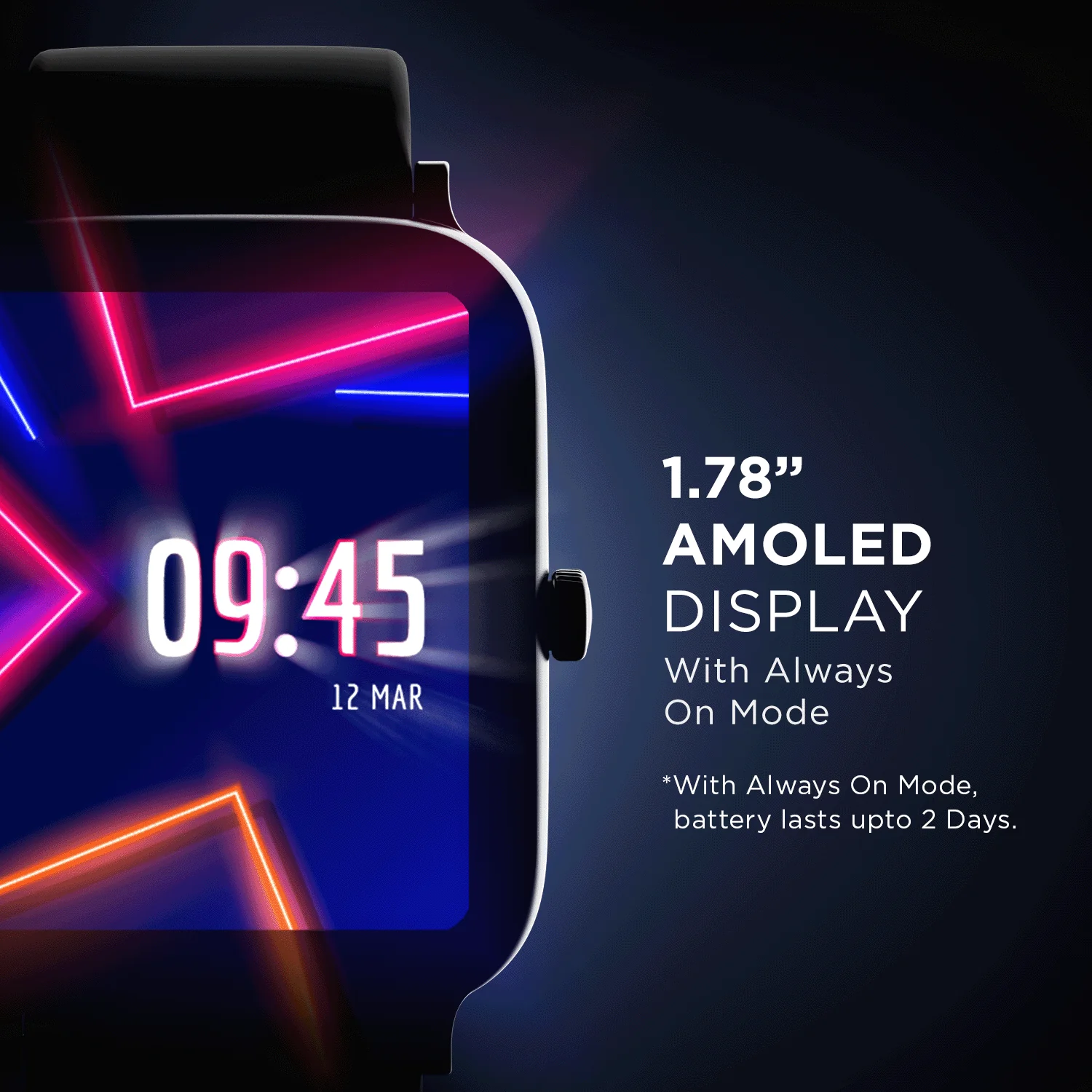 boAt Storm Pro Call | Bluetooth Calling Smartwatch with 1.78" (4.52cm) AMOLED 60Hz screen, IP68 dust & water resistance - Image 17