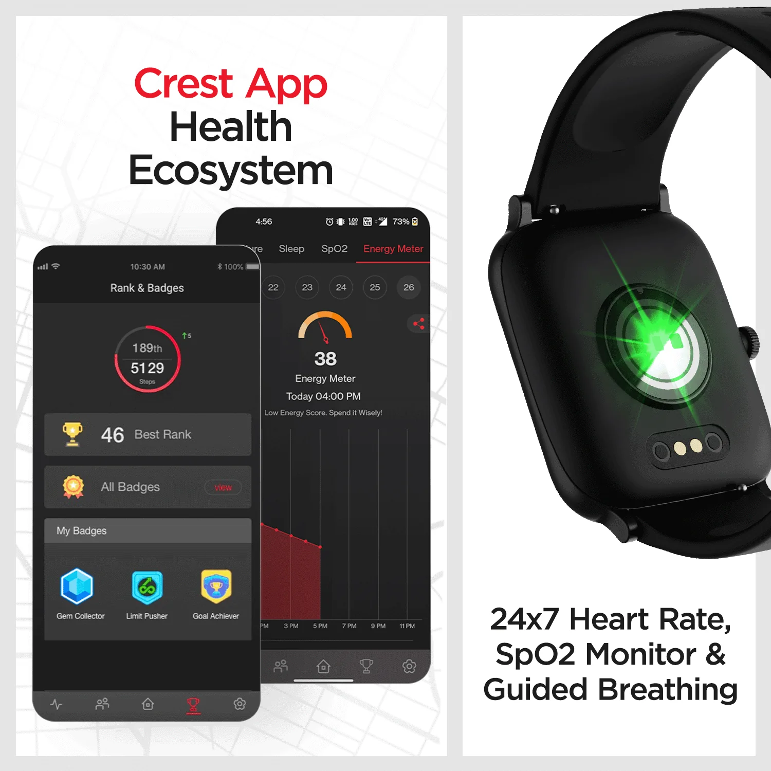 boAt Storm Pro Call | Bluetooth Calling Smartwatch with 1.78" (4.52cm) AMOLED 60Hz screen, IP68 dust & water resistance - Image 8