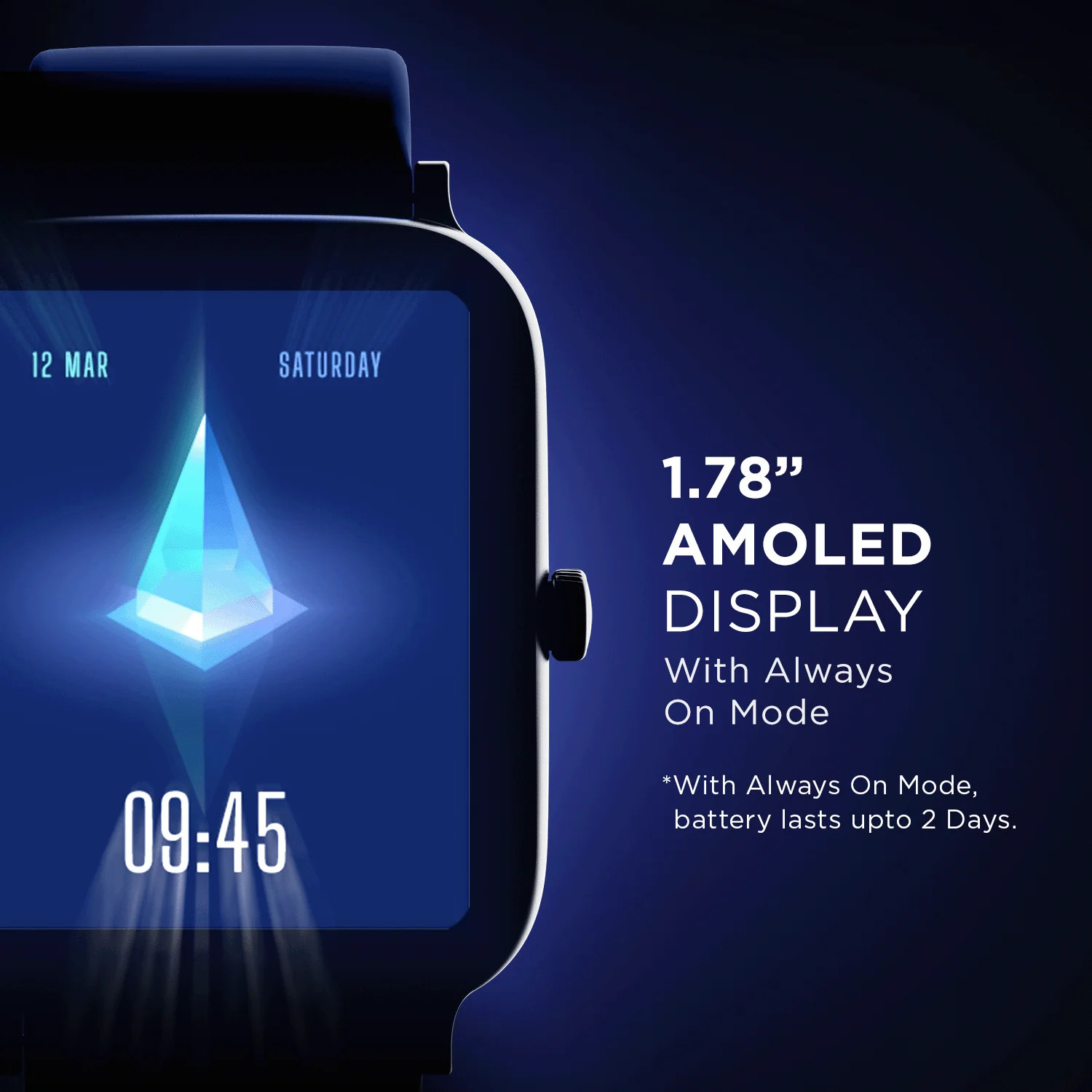 boAt Storm Pro Call | Bluetooth Calling Smartwatch with 1.78" (4.52cm) AMOLED 60Hz screen, IP68 dust & water resistance - Image 9