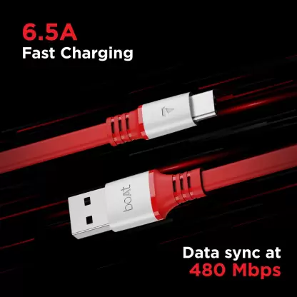 boAt Type C Charging Cable A750 (6.5A) - Image 6