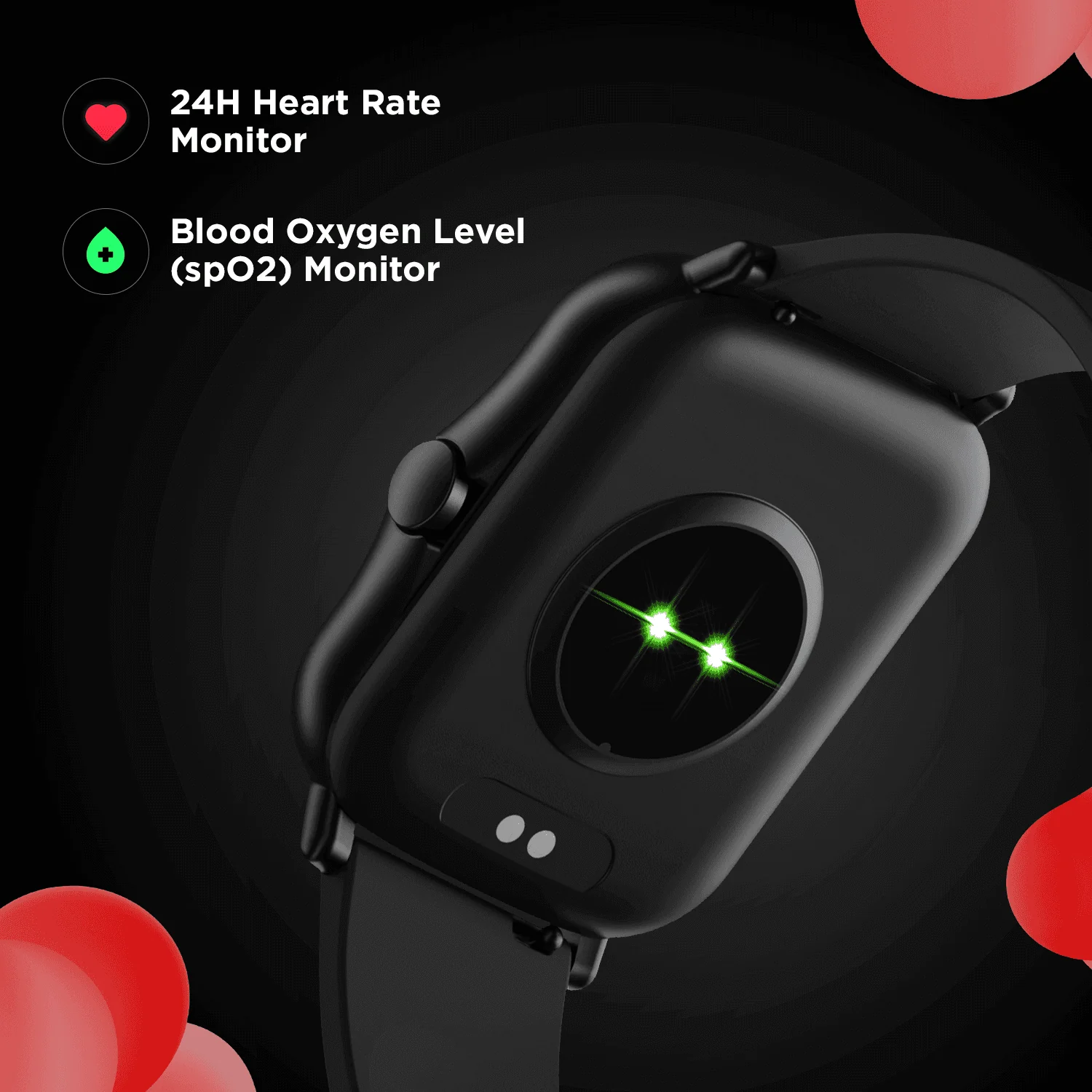 boAt Vertex | Smartwatch with Fitness Trackers, 1.69" HD Display, Sleep Tracking, 100+ Watch Faces - Image 6