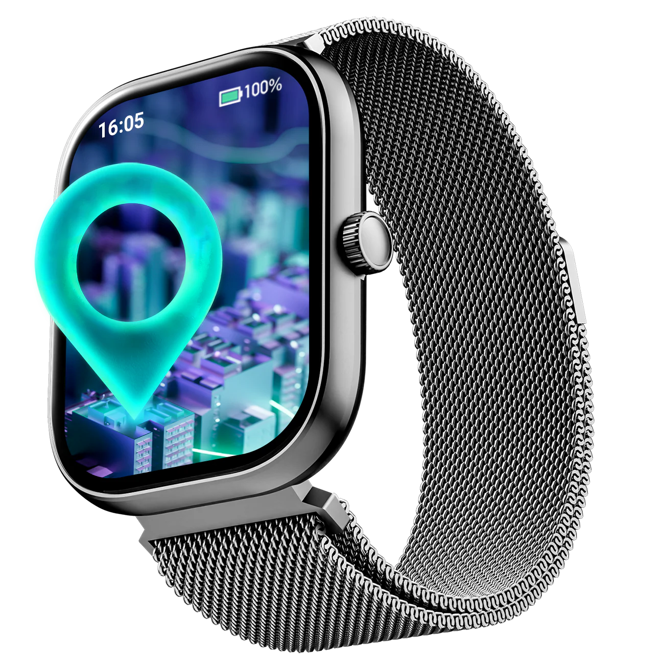 boAt Wave Sigma 3 SS Edition | Smartwatch with 2.01' Display, BT Calling, 700+ Active Modes, Emergency SOS, Live Sports Updates - Image 2