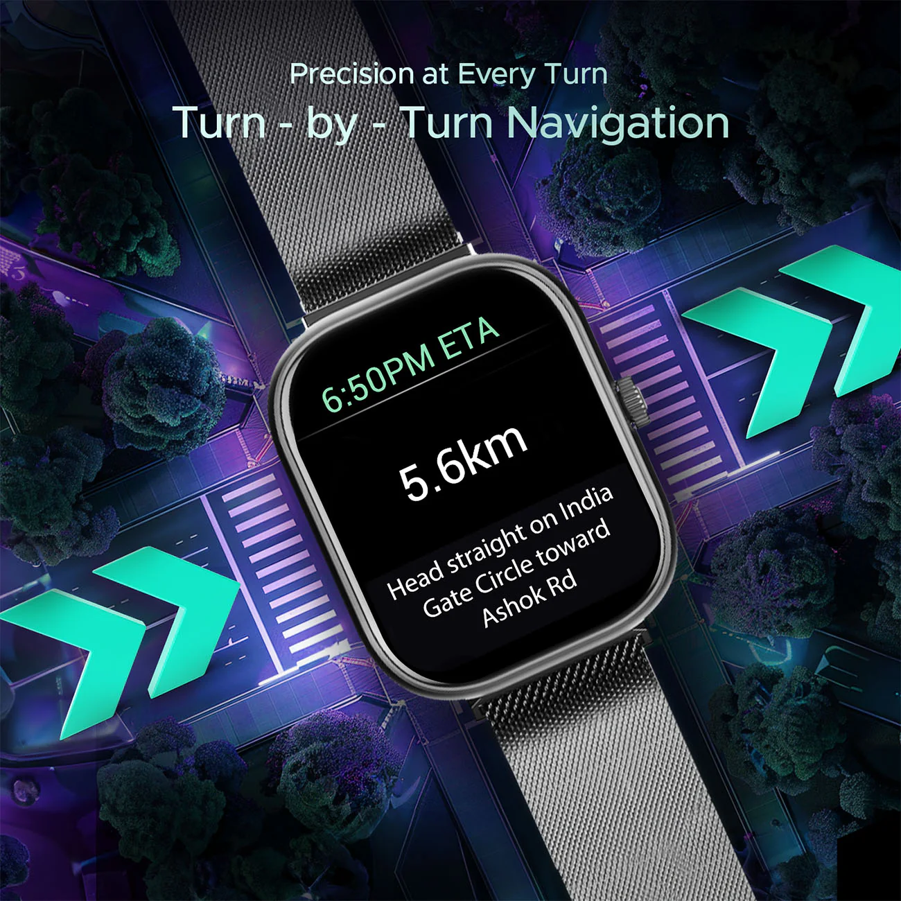 boAt Wave Sigma 3 SS Edition | Smartwatch with 2.01' Display, BT Calling, 700+ Active Modes, Emergency SOS, Live Sports Updates - Image 23