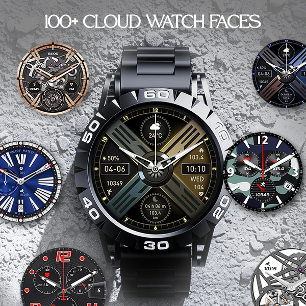 boAt Enigma Z40 | Luxury Smartwatch with 1.32" Round TFT Display, IP67 Splash & Sweat Resistance, SpO2 & Sleep Monitoring - Image 5