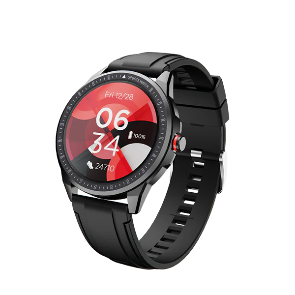 boAt Watch Flash | Round Dial Smart Watch with a 33mm Full Touch LCD Display, 10 Active Sports Mode, IP68 sweat and Water Resistant - Image 3
