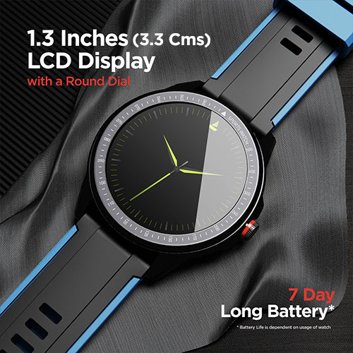 boAt Watch Flash | Round Dial Smart Watch with a 33mm Full Touch LCD Display, 10 Active Sports Mode, IP68 sweat and Water Resistant - Image 6
