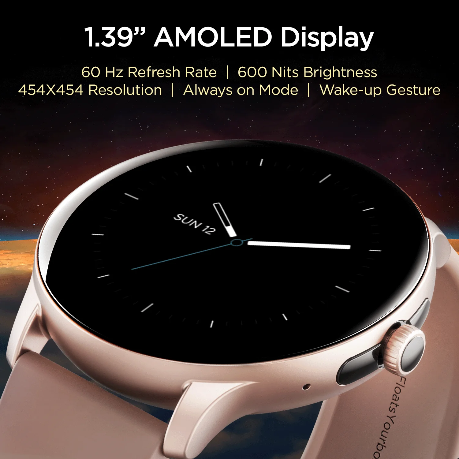 boAt Lunar Call Pro | Round Dial Smart Watch with 1.39" (3.53 cms) Big AMOLED Display, SensAi, Watch Face Studio, Bluetooth Calling, 700+ Active Modes, Apollo3.5 Blue Plus Processor - Image 9
