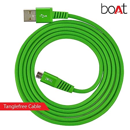 boAt Rugged V3 Micro USB Braided Charging Cable (2.4A) | Premium USB Cable with 480Mbps Transfer Speed, Nylon Braiding, Durable Connectors - Image 20