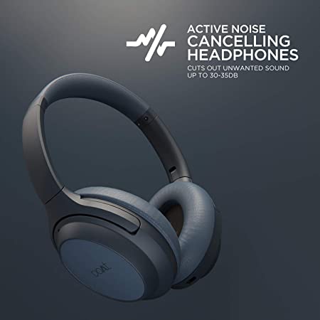 boAt Nirvanaa 1007ANC | Noise Cancelling Headphone with 40mm Dynamic Drivers, 30 Hours Playback, SmartWave™️ Technology - Image 4