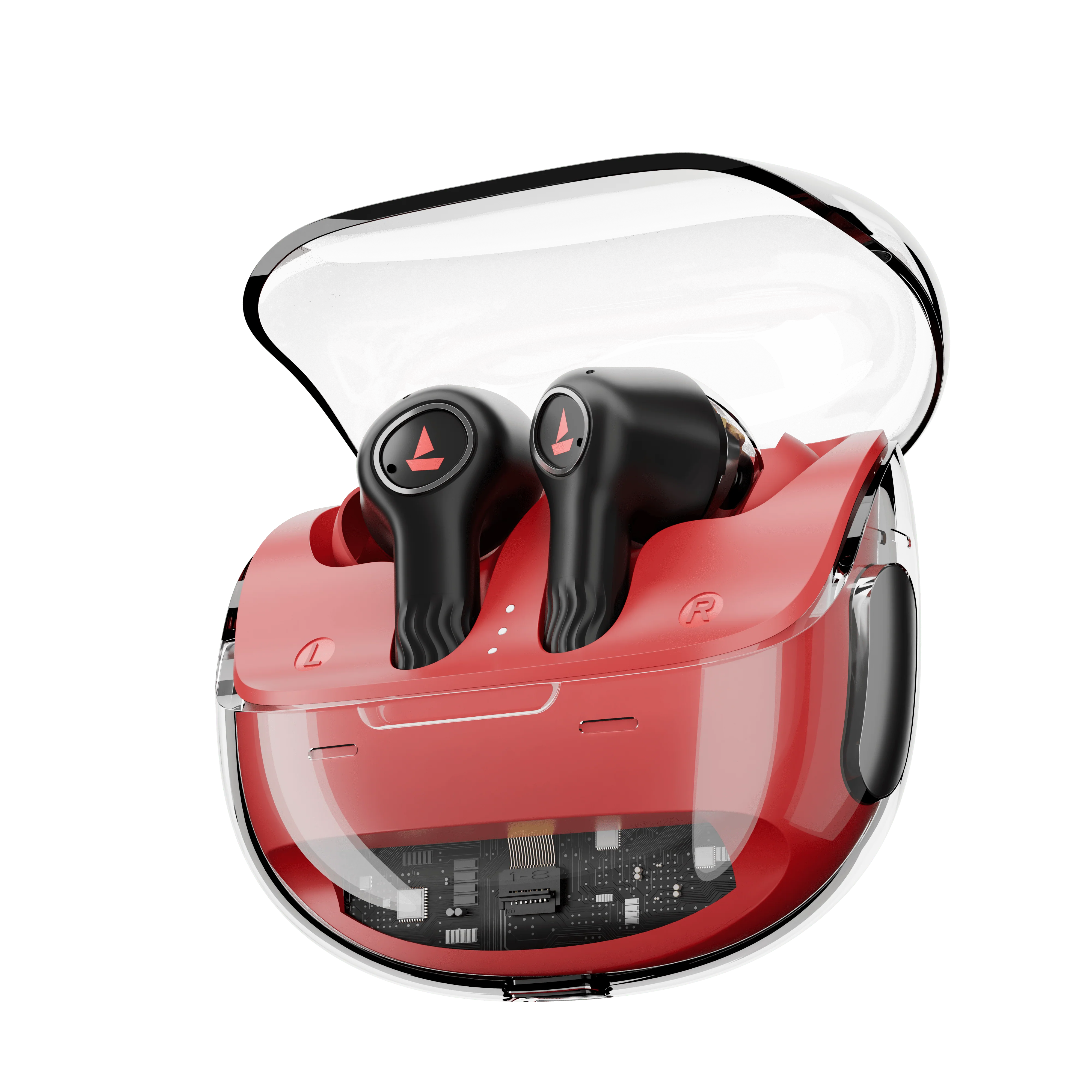 boAt Nirvana Crystl | Wireless Earbuds with 100 Hours Playback, Upto 32dB ANC, BEAST™ Mode, Adaptive EQ by Mimi - Image 2