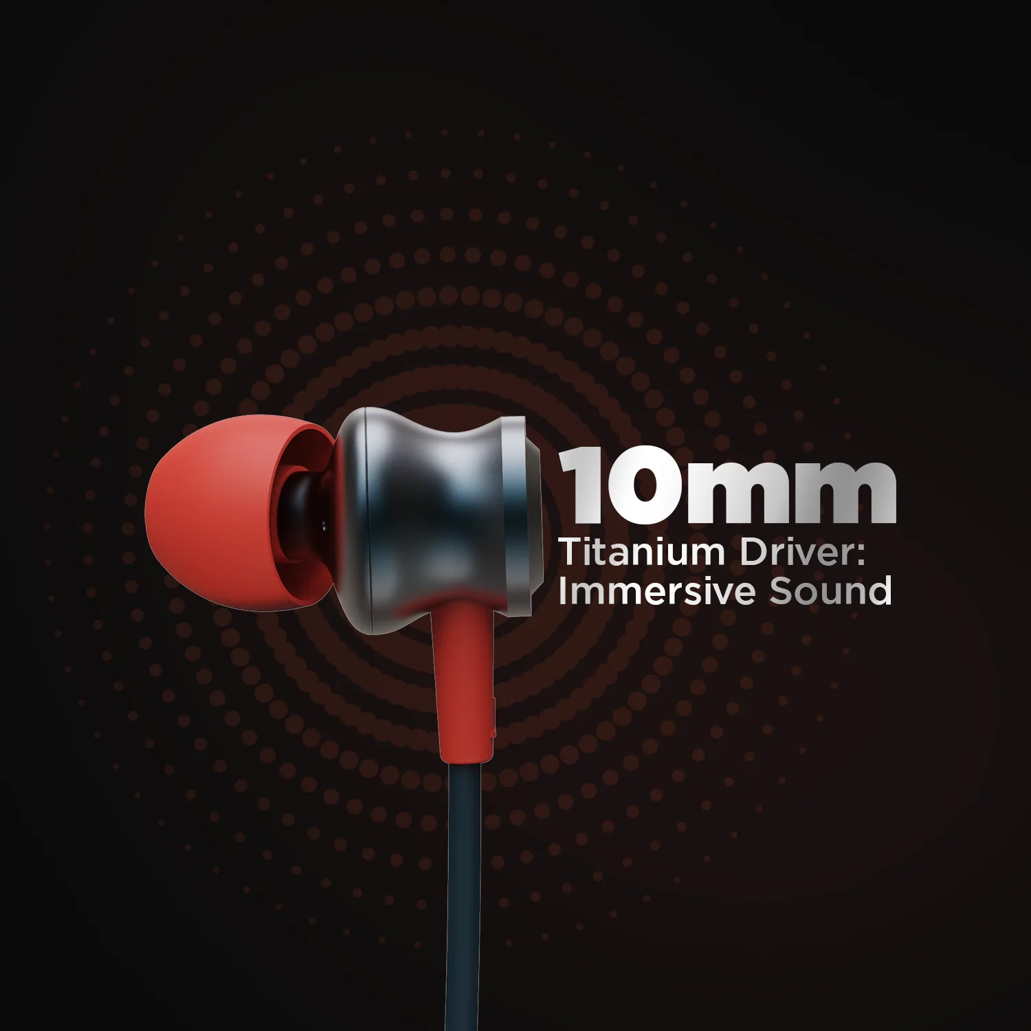 boAt Rockerz 185 | Wireless Neckband with Bluetooth v5.0, 15H Playback, IPX4 water-resistant, 10mm drivers - Image 9
