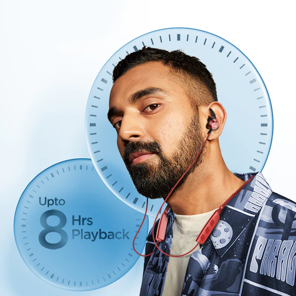 boAt Rockerz 235 V2 | Bluetooth Stereo Wireless Earphone with Up to 8 Hours of Uninterrupted Music, Fast Charging, IPX5 sweat and water resistance - Image 24