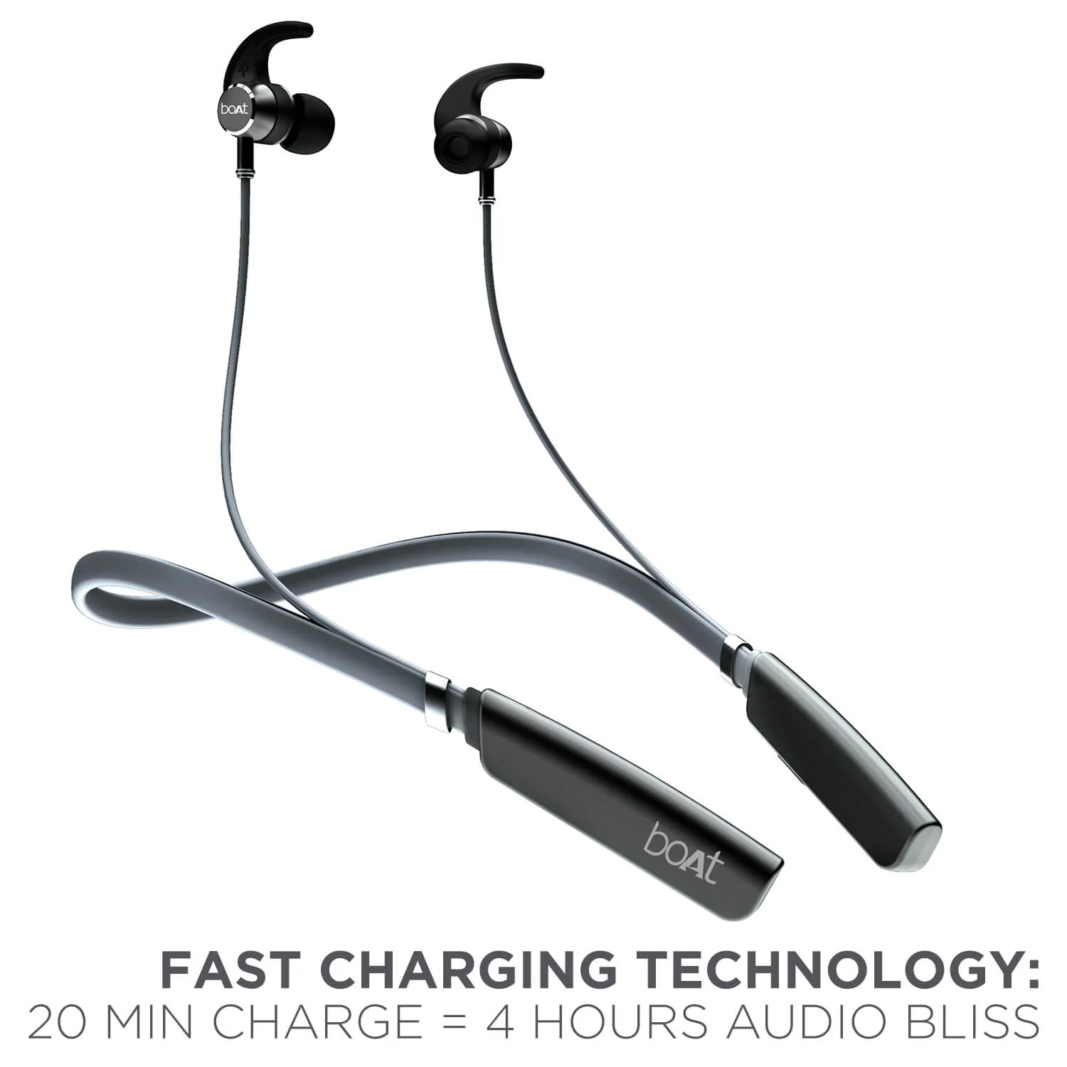 boAt Rockerz 238 | Bluetooth Stereo Wireless Earphone with Up to 8 Hours of Uninterrupted Music, Fast Charging, IPX5 sweat and water resistance - Image 8